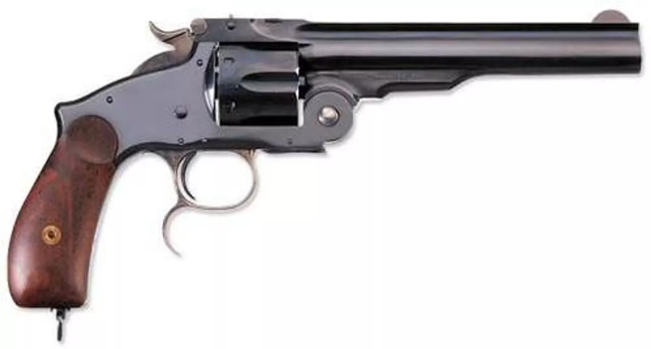 Uberti 1875 No. 3 New Model Russian Top Break, .44 Russian, 6.5″ Barrel