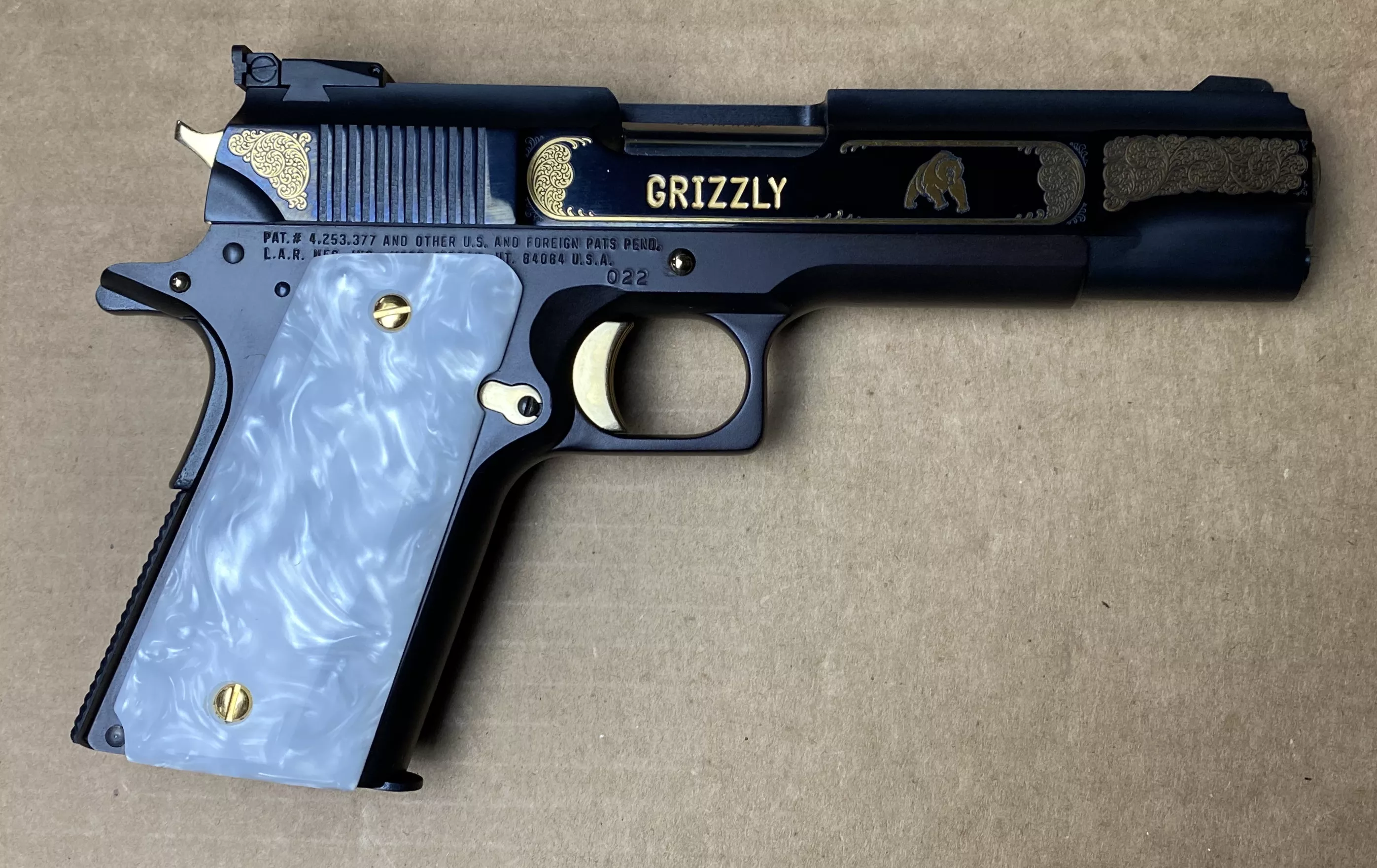 Unfired LAR Grizzly Alabama Special Edition 45 Win Mag Serial #022