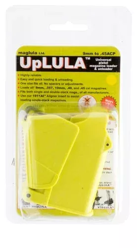 UpLULA Universal Pistol Loader, 9mm to 45ACP,Lemon