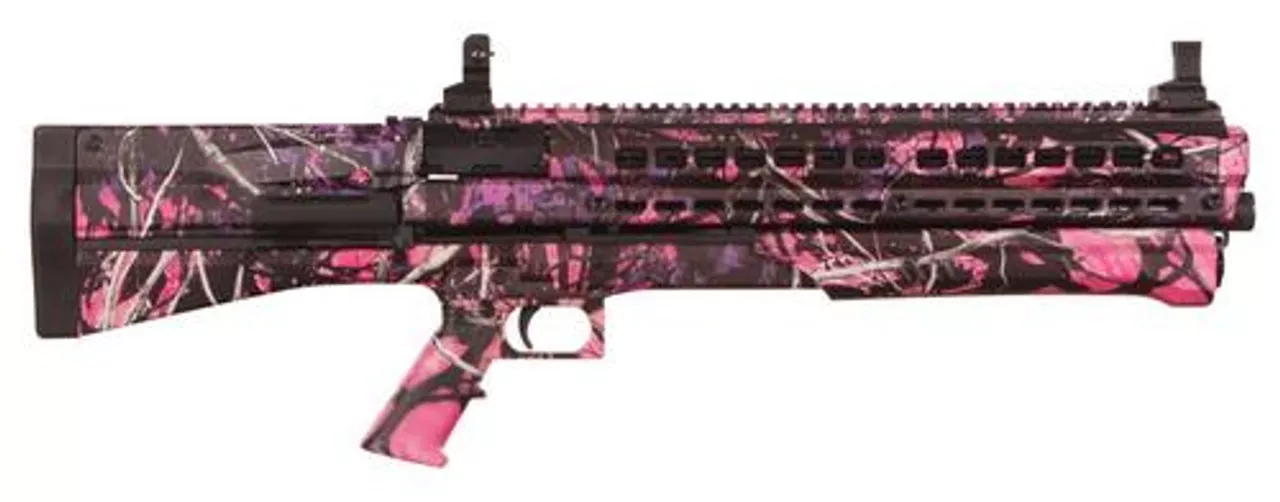 UTAS UTS-15 Pump 12 Ga 19.5″ 3″, Synthetic Muddy Girl Black, 14rd