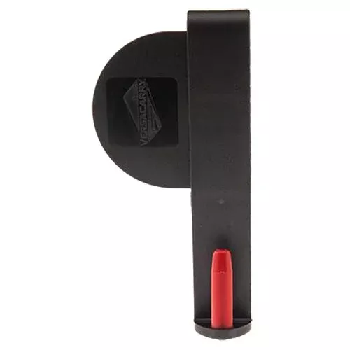 Versacarry 40XS Zerobulk Extra Small Black Plastic Resin Clip w/Red Derlin Barrel Retention Rod IWB 3″ 40 S&W Ambidextrous Hand
