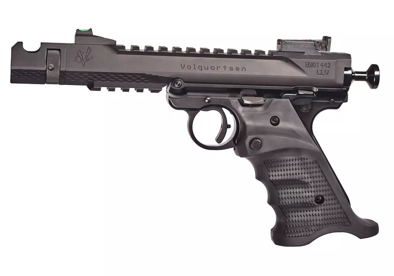 Volquartsen Black Mamba-TF .22 LR, 4.5″ Barrel, FO Front & Rear, Black, 10rd
