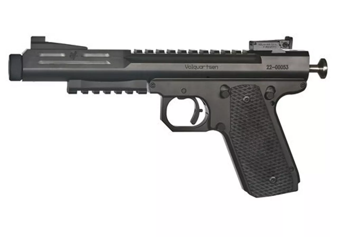 Volquartsen Scorpion .22 WMR, Target Sights, VZ Grips, Black, 9rd