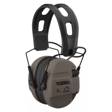 Walker Recon Digital Electronic Muffs 2 AAA Batteries Included FDE-USED