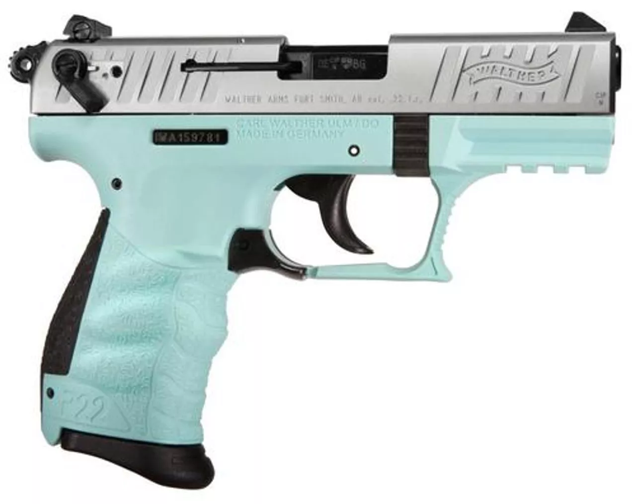 Walther P22 .22 L.R. Angel Blue, 2 Mags