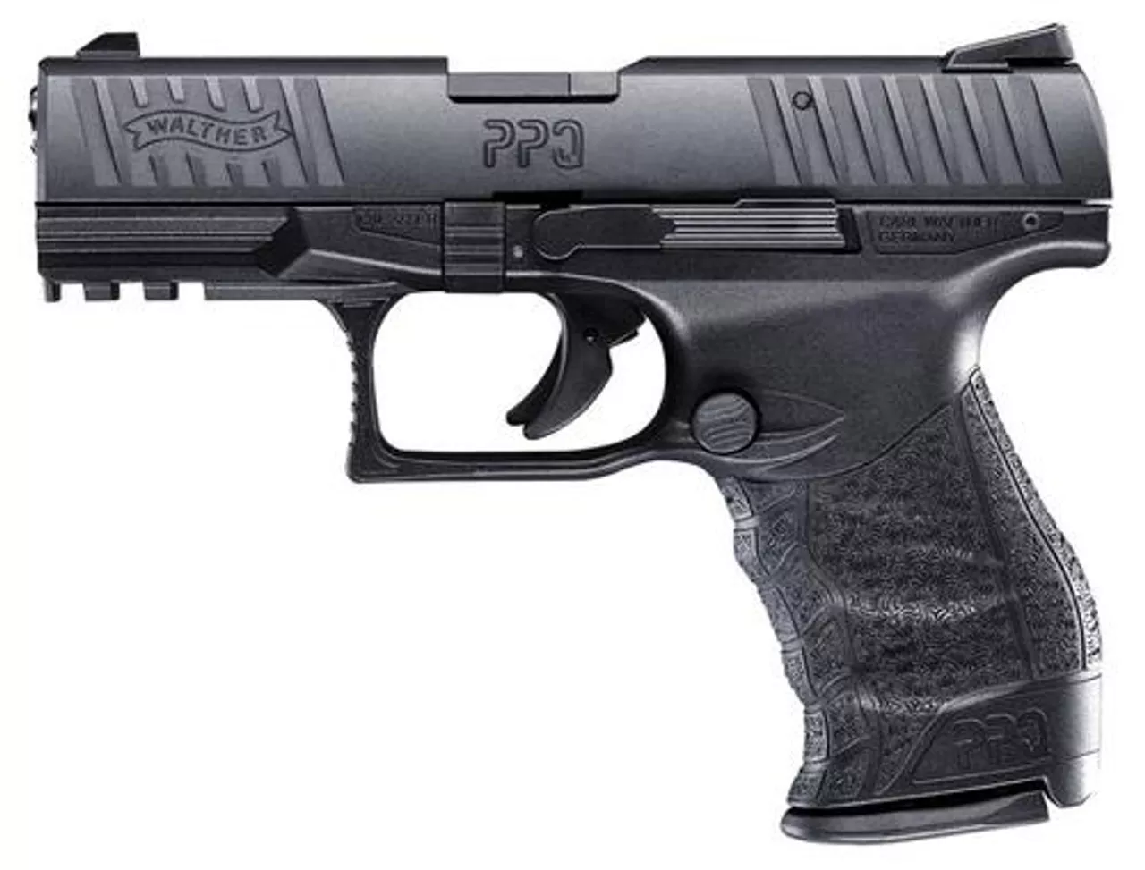 Walther PPQ .22 L.R. 4″ Black 10 Round (March), 1 Mag