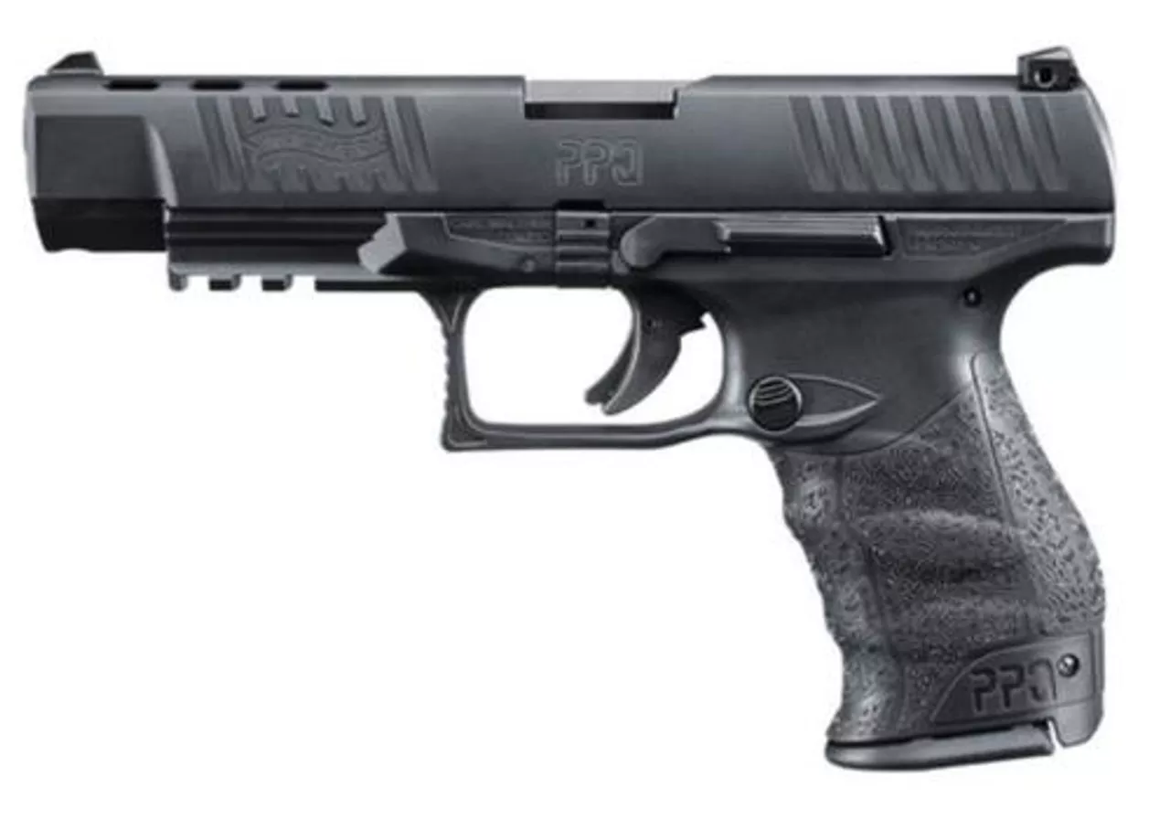 Walther PPQ M2 9mm Black 5″ 10 Round, 2 Mags