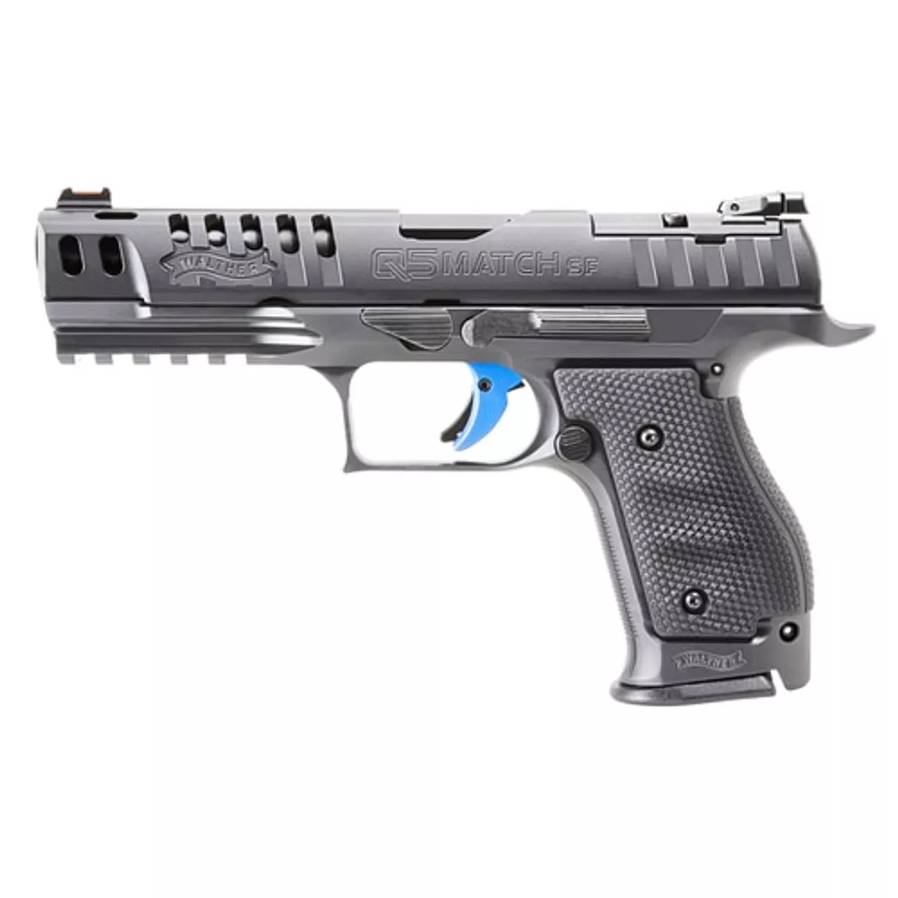 Walther PPQ M2 Q5 Match Steel Frame, 9mm, 5″ Barrel, 15rd Mag