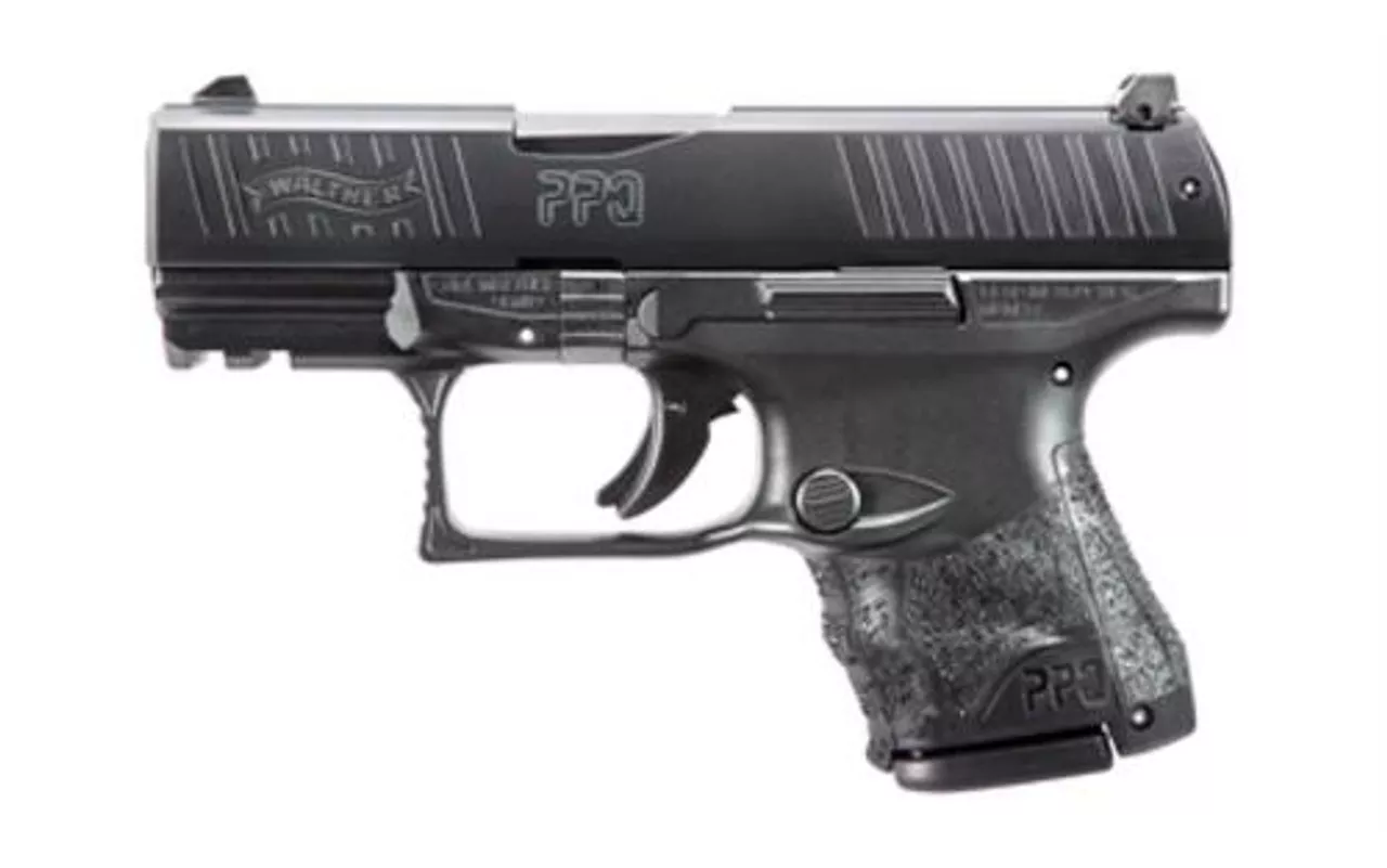 Walther PPQ M2 Sub-Compact 9mm 3.5″ Barrel Black Tenifer Finish Night Sights 15rd Mag
