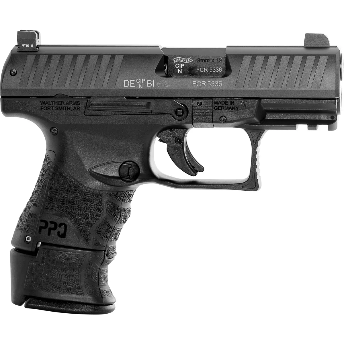 Walther PPQ M2 Subcompact 9mm Pistol with XS F8 Night Sights