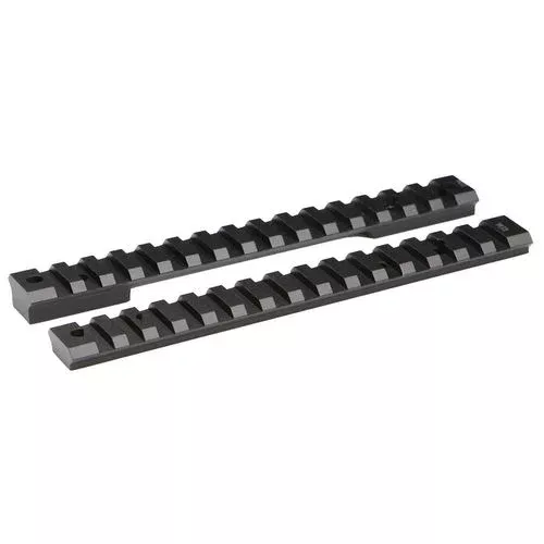 Warne 7654M Mountain Tech Weatherby Mark V Mag 9 lug Black Hard Coat Anodized