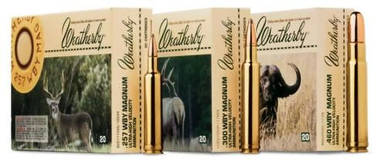 Weatherby 340 Weatherby Magnum Nosler Partition 250gr, 20Rds