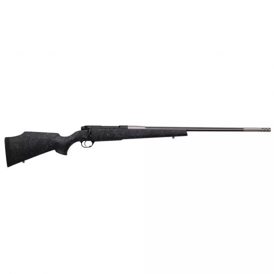 Weatherby Mark V Accumark .257 Weatherby Mag Bolt Action LH Rifle, Matte Gel Coated Black – MAM01N257WL8B