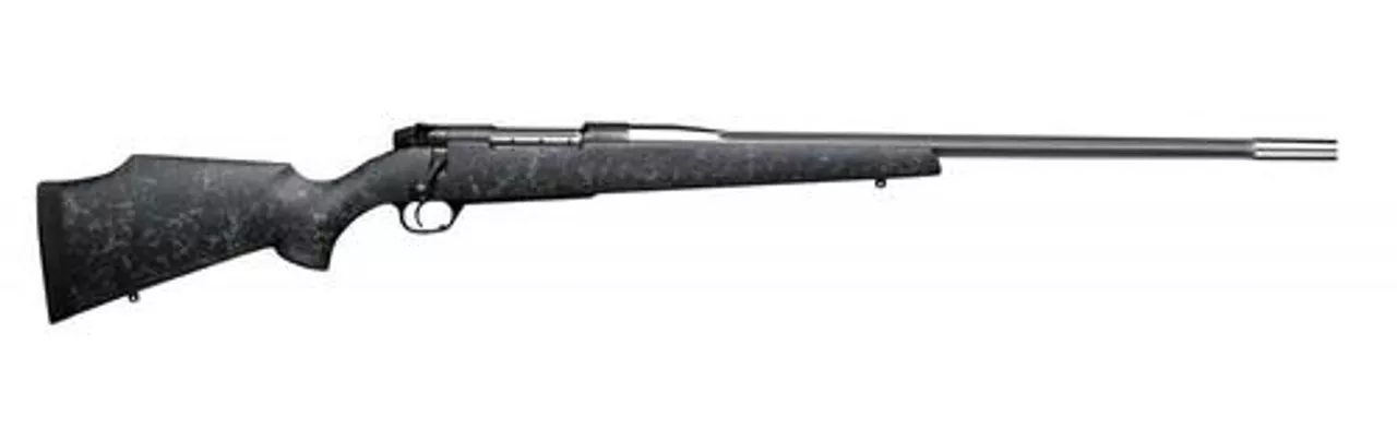 Weatherby Mark V Accumark, 6.5 Cr, 24″ Fluted, Stainless, Composite Stock