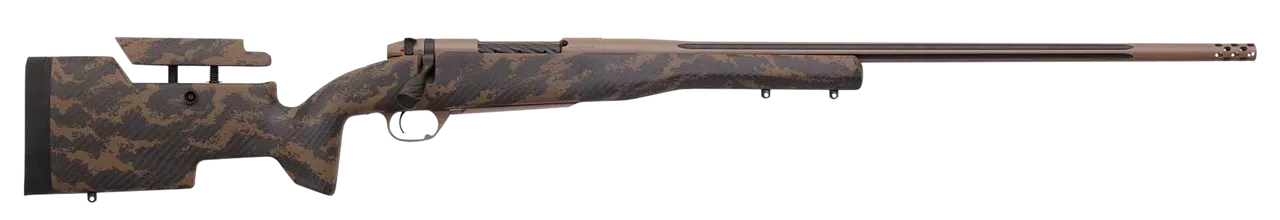 Weatherby Mark V Accumark Elite 30-378 Weatherby Mag, 26″ Barrel, Coyote Tan Elite Cerakote Adjustable Cheekpiece, 2rd