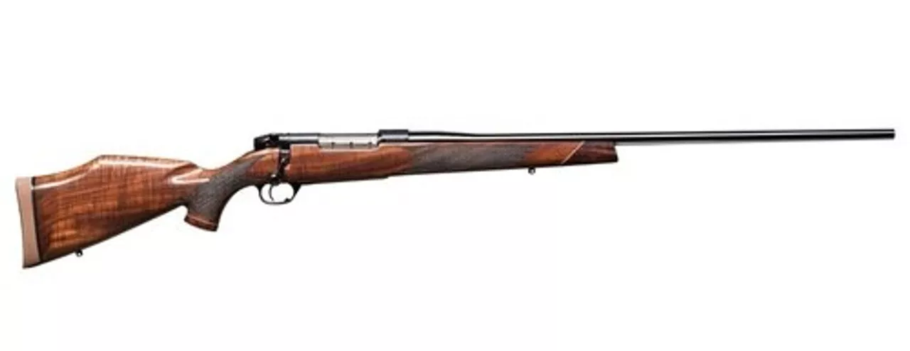 Weatherby Mark V Deluxe, 7mm Wby Mag, 26″, Blued, Polished Walnut Stock