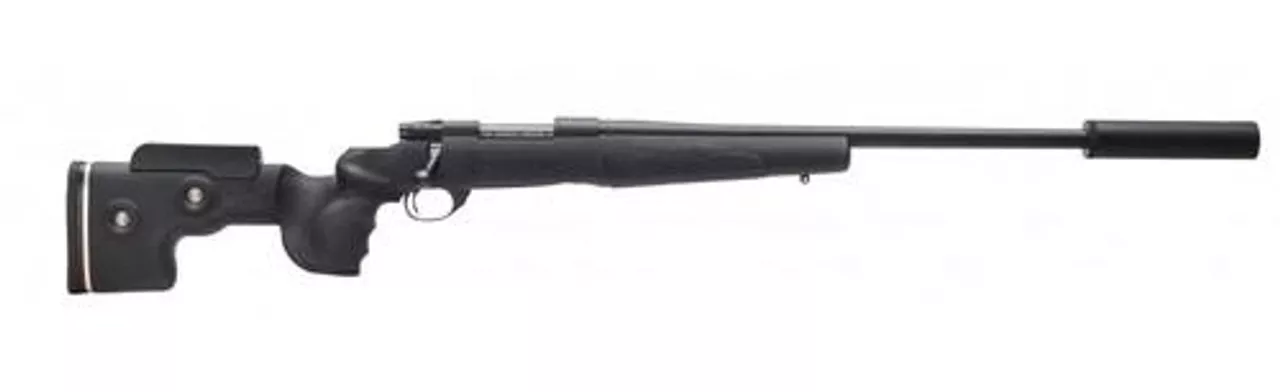 Weatherby Vanguard Adaptive Composite, .308 Win, 20″ Threaded, Blued, Adjustable Target Stock