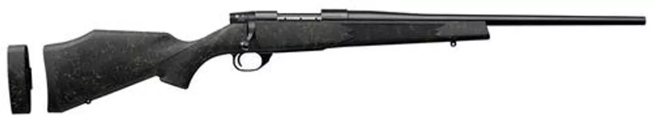 Weatherby Vanguard Volt, .308 Win, 20″, Blued, Synthetic Stock, Green Webbing