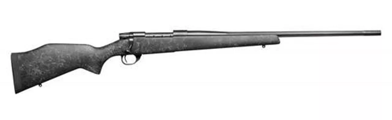 Weatherby Vanguard Wilderness DBM, .270 Win, 24″ Fluted, Blued, Grey Composite Stock