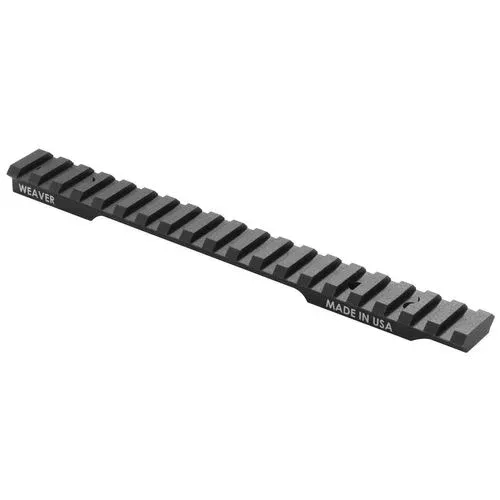 Weaver Mounts 99503 Multi-Slot Rem 700 Short Action Extended Black Anodized