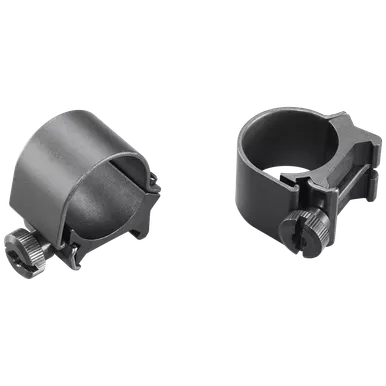 Weaver Top Mount Weaver 1" Scope Rings Matte Black Low