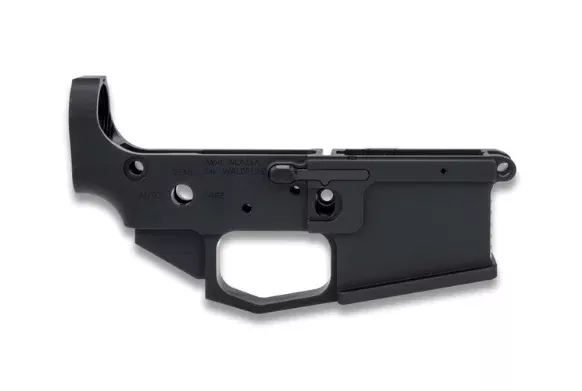 White Label Armory WLA15A AMBI AR15 STRIPPED LOWER RECEIVER, – ANODIZED BLACK