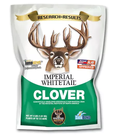 Whitetail Institute Imperial Clover Perennial Food Plot Seed 4lb Bag #IMP4