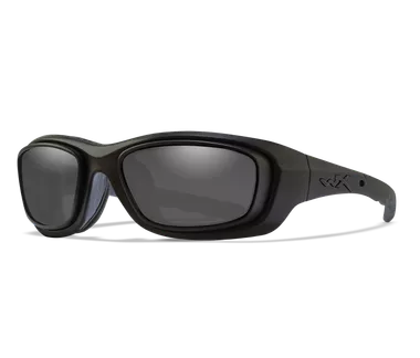 Wiley X Gravity Matte Black Frame With RX Rim And Smoke Grey Lenses Sunglasses