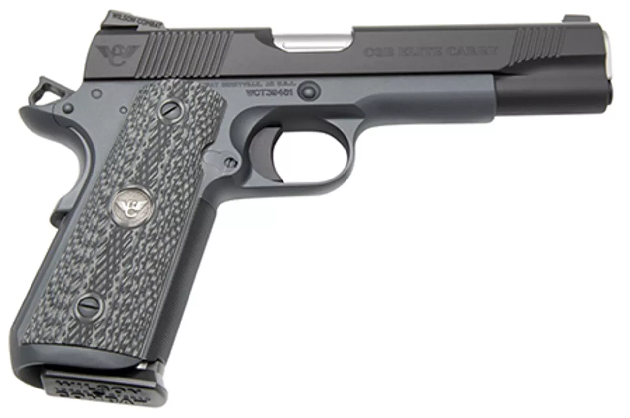 Wilson Combat 1911 CQB Elite Carry Single 9mm, 5″ Barrel, Black G10 Grip, 8rd