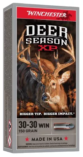 Winchester Deer Season XP Rifle Ammunition .30-30 Win 150 gr. PT 2390 fps 20/ct