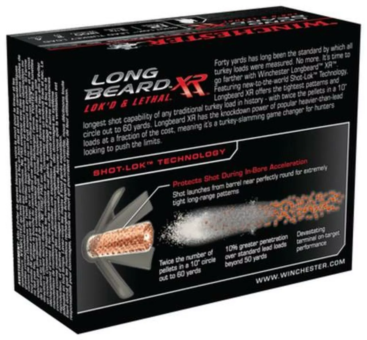 Winchester Long Beard XR 12 Gauge, 3.5 Inch, 1200 FPS, 2 Ounce, 4 Shot, 10rd/Box