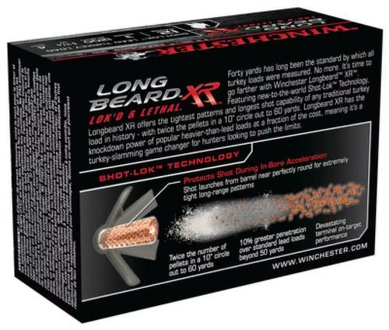Winchester Long Beard XR 12 Gauge, 3 Inch, 1200 FPS, 1.75 Ounce, 4 Shot, 10rd/Box