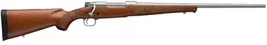 Winchester Model 70 Featherweight Bolt Action Rifle 300 Winchester Magnum 24" Stainless Barrel Stainless Frame Walnut Field Stock