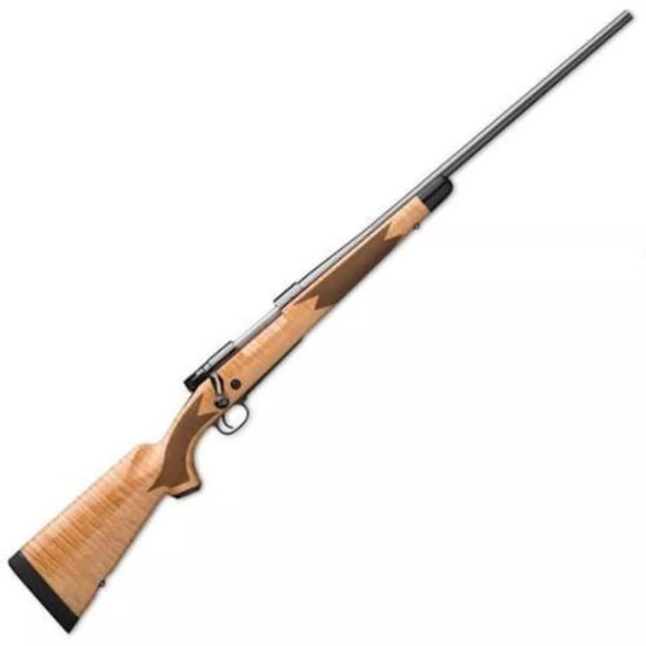 Winchester Model 70 Super Grade, .243 Win, 22″, 5rd, Maple Stock, Polished Blued