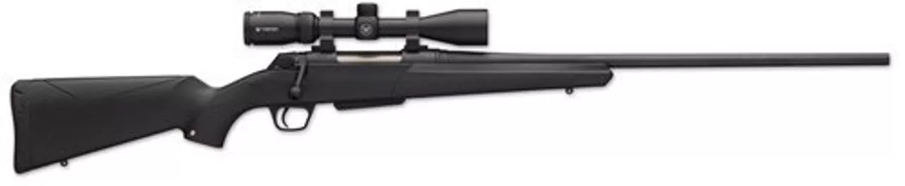 Winchester Repeating Arms, XPR, Bolt Action Rifle, 6.5 Creedmoor, Vortex Crossfire II 3-9×40 Included, 22″ Sporter Contour Barrel, Matte Blued, Right Hand, Black Composite Stock, 3 Rounds