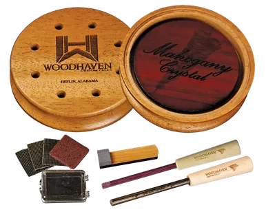 Woodhaven Mahogany Crystal Turkey Call