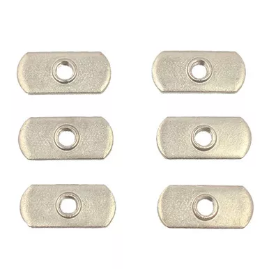 YakAttack Track Nut ½” Wide SS ¼-20 Thread Nuts for Track Systems 6Pk