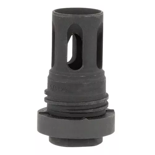 Yankee Hill 431524A Mini QDFlash Hider 5.56 NATO Black Phosphate 5/8″-24 tpi