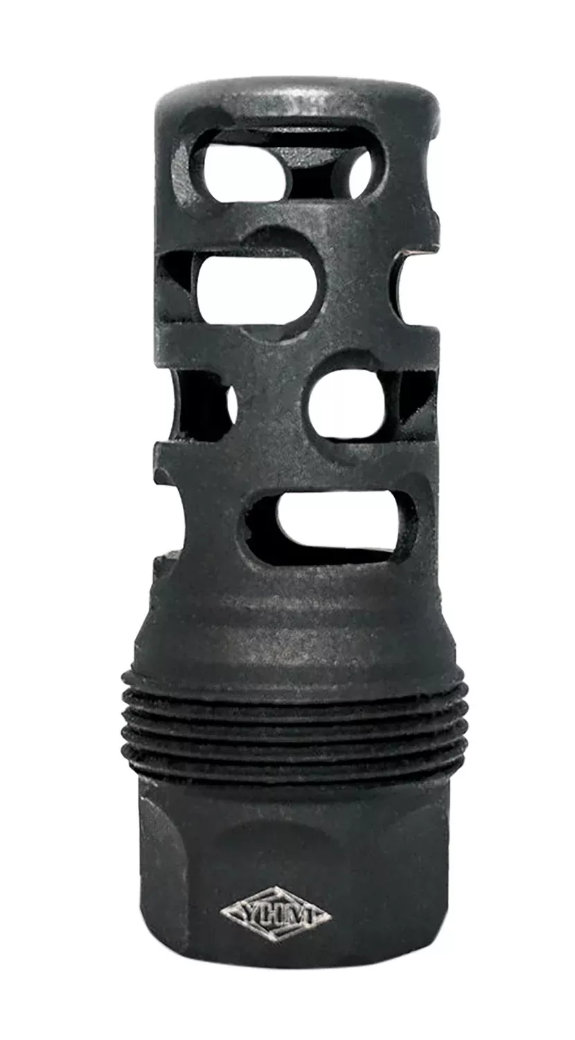 Yankee Hill sRx Q.D. Long Muzzle Brake Phosphate Steel 1/2"-28 tpi 9mm 2.30" OAL sRx Adapter