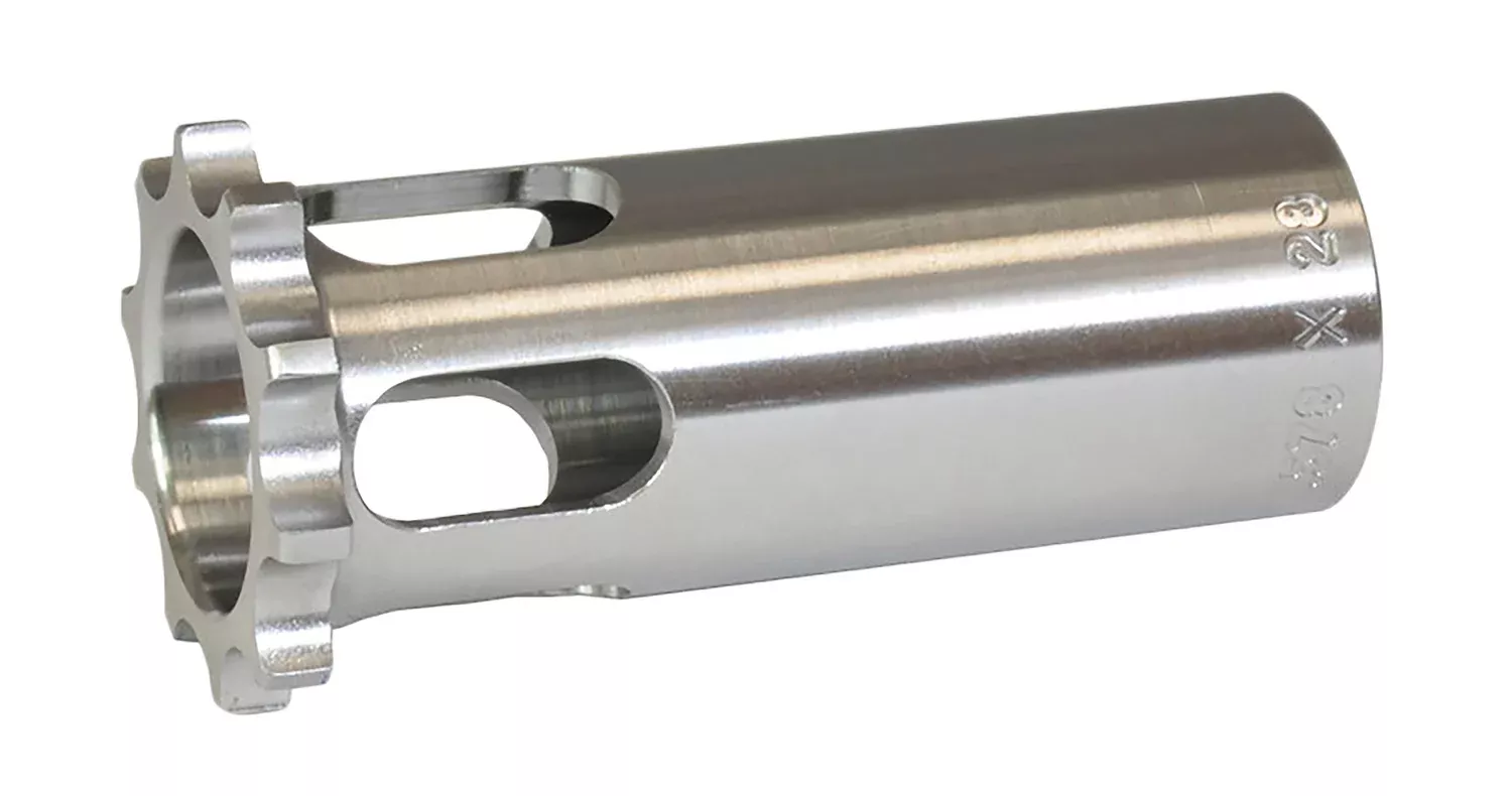 YHM 206228 Nielsen 2060-28 Pistol Suppressor Piston .578"x28 9mm Stainless Steel