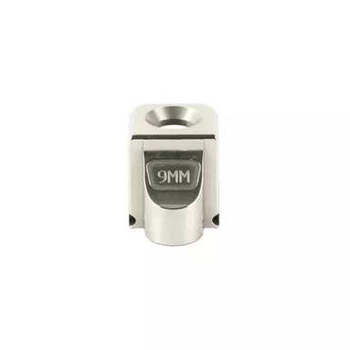 Zaffiri Precision Blowhole Compensator for Glock 43, 43X, 48 1/2x28 Thread Stainless Steel