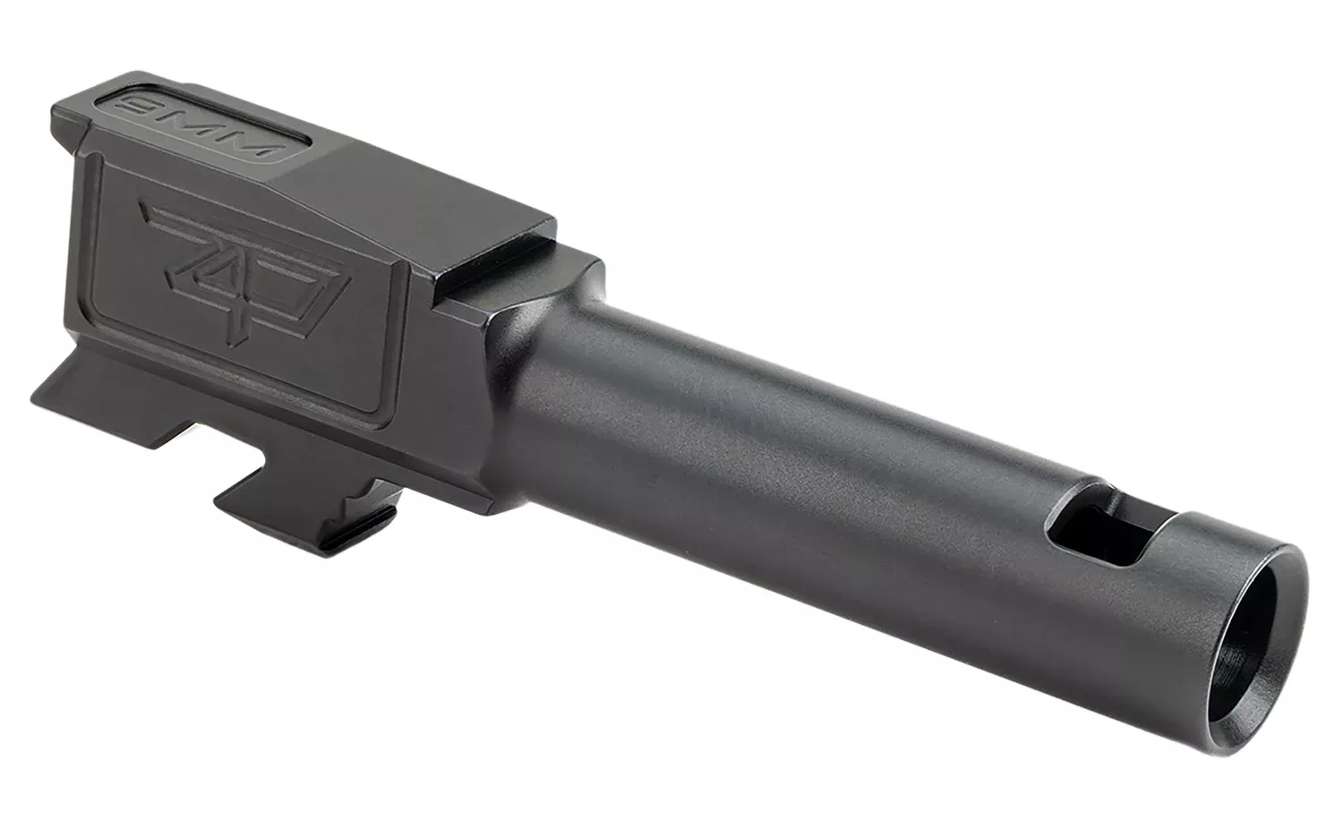 Zaffiri Precision ZP.43BCPBN Glock 43/43x Integrated Compensated Barrel Slide Black Stainless Steel