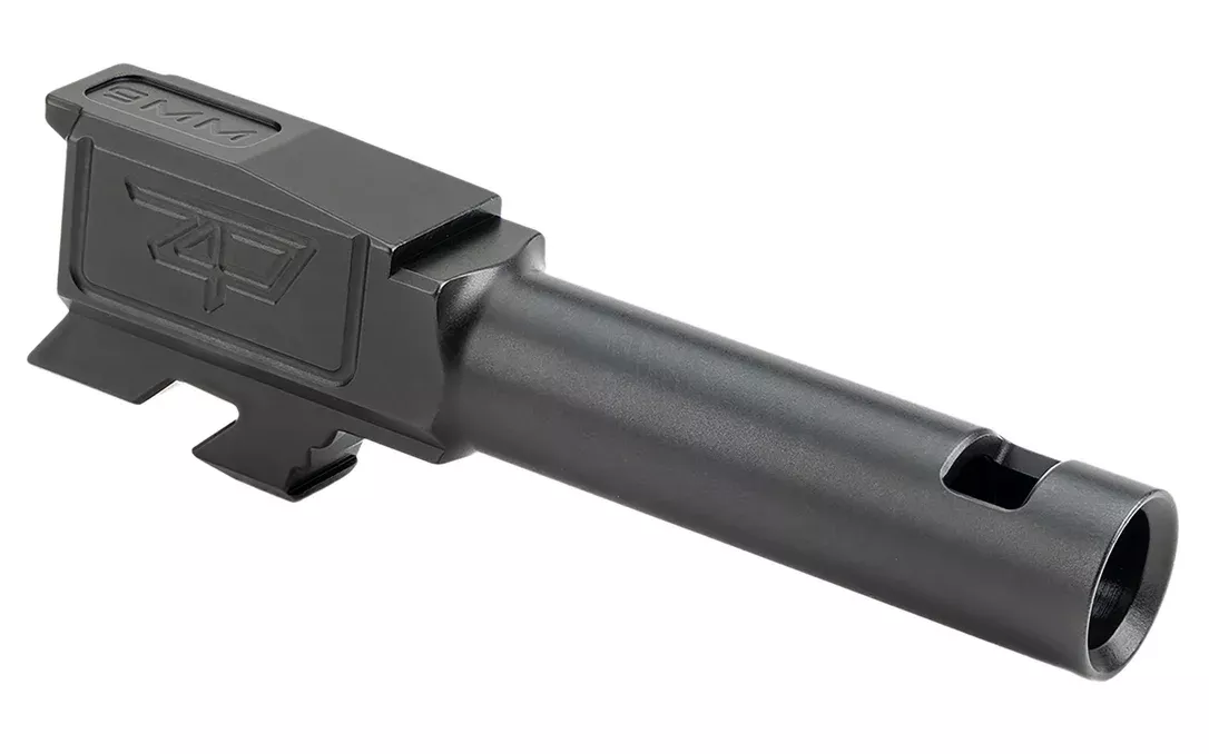 Zaffiri Precision ZP.43BCPBN Glock Ported Black Nitride Stainless Steel, Fits Glock 43/43X