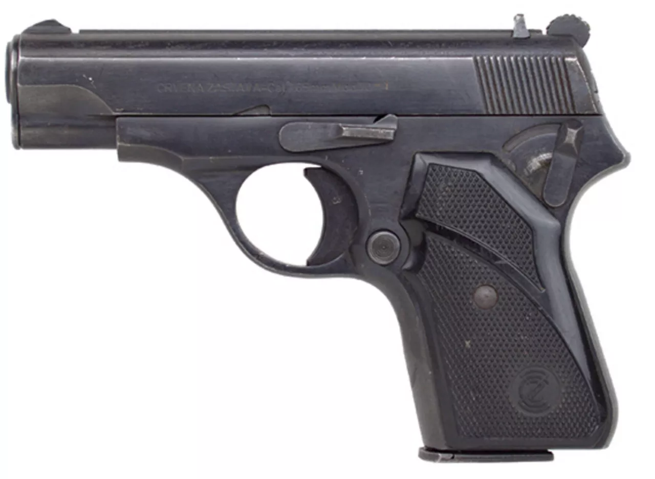 Zastava M70 .32 ACP, Very Good Condition Military Surplus, 3.5″ Barrel, Black, 8rd