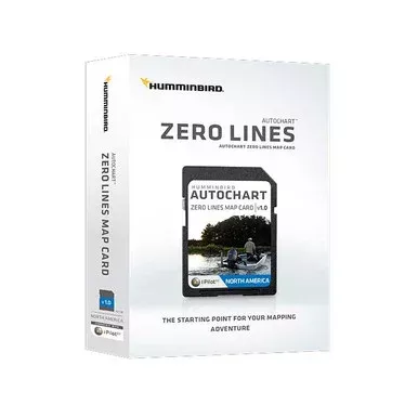 Zero Lines Map Card