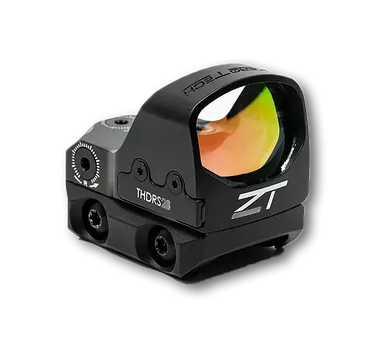 Zerotech THDRS28GL Thrive HD Rifle Scope 1x28mm 3 MOA Green Dot Reticle Black