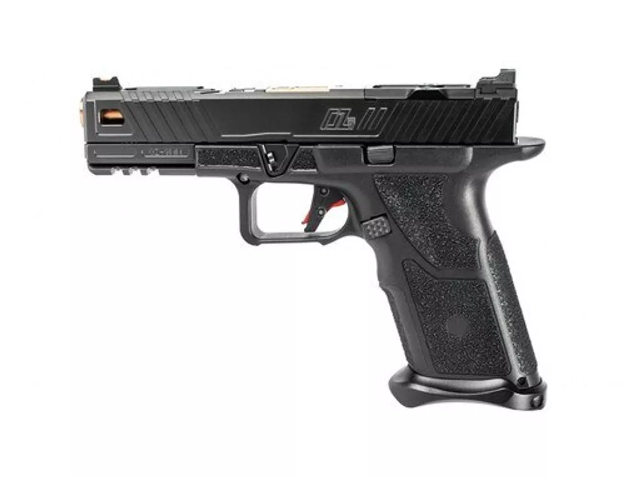 Zev Technologies OZ9, 9mm, 4.5″ Barrel, 17rd, Black