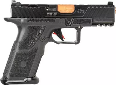 ZEV Technologies OZ9c Hyper-Comp 9mm Pistol 10+1 Round Black Slide Bronze Barrel